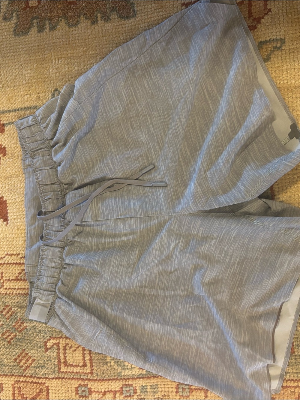 lululemon Men's Light Gray Athletic Shorts 6”
